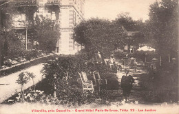 FRANCE - Villerville - Grand Hôtel Paris-Bellevue - Les Jardins - Près Deauville - Carte Postale Ancienne - Villerville