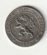 5 CENTIMES 1861   BELGIE /184/ - 5 Centimes
