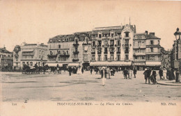 FRANCE - Trouville Sur Mer - La Place Du Casino - Animé - Carte Postale Ancienne - Trouville