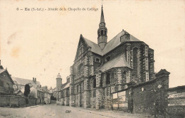 FRANCE - Eu - Abside De La Chapelle Du Collège - Carte Postale Ancienne - Eu