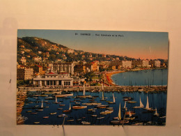 Cannes - Vue Générale Et Le Port - Cannes