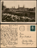 Ansichtskarte Dresden Panorama-Ansicht Vom Palaisgarten Aus Gesehen 1930 - Dresden