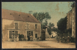 CPA Chapelle-au-Riboul, Route De La Gare  - Other & Unclassified