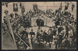 CPA Mezin, Fetes Presidentielles 1906  - Autres & Non Classés