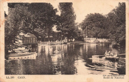 FRANCE - Caen - Ecole De Natation - Animé - Carte Postale Ancienne - Caen