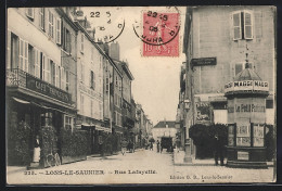 CPA Lons-le-Saunier, Rue Lafayette  - Lons Le Saunier