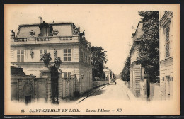 CPA Saint-Germain-en-Laye, La Rue D`Alsace  - St. Germain En Laye