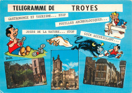 10 TELEGRAMME DE TROYES - Troyes