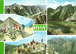 RYSY, MULTIPLE VIEWS, ARCHITECTURE, LAKE, SLOVAKIA, POSTCARD - Slovakia