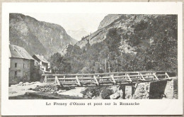 CP Le Freney D'Oisans Et Pont Sur La Romanche - Autres & Non Classés