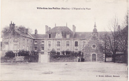 Villedieu - L'Hôpital Et La Place - Villedieu