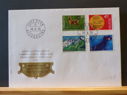 105/787 FDC  SUISSE 1976 - Umweltschutz Und Klima