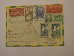 BRAZIL AIRMAIL COVER TO SWITZERLAND 1955 - Autres & Non Classés