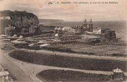 FRANCE - Dieppe - Vue Générale - Le Casino Et Les Falaises - Carte Postale Ancienne - Dieppe