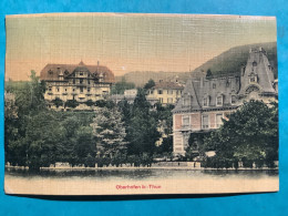 Suisse/ Carte Toilee Oberhofen B/thun - Autres & Non Classés