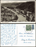 Ansichtskarte Bad Ems Lahnabwärts 1954 - Bad Ems