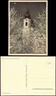 Aschau Im Chiemgau Barocke Pfarrkirche Im Rauhreif Max-Baur-Bildkarte 1960 - Autres & Non Classés