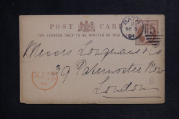 ROYAUME UNI - Entier Postal De Bath  Pour Londres En 1884  - L 153196 - Entiers Postaux