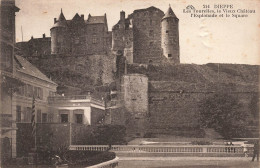 FRANCE - Dieppe - Les Tourelles - Le Vieux Château - L'esplanade Et Le Square - Carte Postale Ancienne - Dieppe