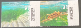 2024 Suomi Finland Finlande Europa Leaflet Brochure Underwater Fauna Flora QR Code - 2024
