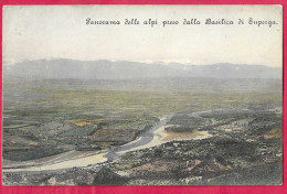 PIEMONTE - PANORAMA DELLE ALPI DALLA BASILICA DI SUPERGA - FORMATO PICCOLO - NUOVA SENZA FORMULARIO - Panoramic Views