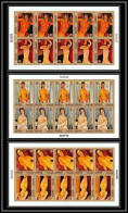 Manama - 3158a/ N° 425/430 B Modigliani Tableaux Paintings Non Dentelé Imperf Nus Nude Naked MNH Feuille Sheet - Naakt