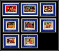 Manama - 3154/ N° 875/882 Gauguin Peinture Tableaux Paintings Deluxe Miniature Sheets ** MNH  - Impressionismo