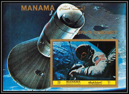 Manama - 3131/ Bloc N° 217 B Space Research ** MNH Non Dentelé Imperf - Asie