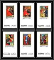 Manama - 3132z/ N° 277/281 Michelangelo Buonarroti Michel-Ange Tableau (Painting) Deluxe Miniature Sheets ** MNH - Altri & Non Classificati