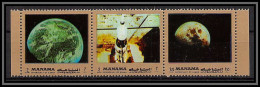 Manama - 3123a/ N° 945 A/B A Space Research ** MNH  - Asie