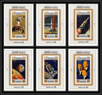 Manama - 3126y N° 578/583 Espace (space) APOLLO 15 Expériments On The Moon Deluxe Miniature Sheets MNH ** - Asie
