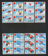 Manama - 3084z/ N° 562/569 A Jeux Olympiques (olympic Games) Sapporo 1972 ) ** MNH Bande De 3  - Hiver 1972: Sapporo