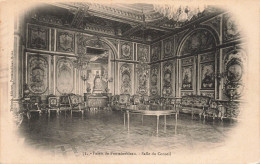 FRANCE - Palais De Fontainebleau - Salle Du Conseil - Vue De L'intérieure - Carte Postale Ancienne - Fontainebleau