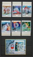 Manama - 3040a/ N° 618/623 A + Bloc 129 A Jeux Olympiques (olympic Games) Sapporo 72 Overprint Rotary ** MNH  - Manama