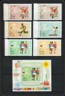 Manama - 3038/ N° 346/351 A + Bloc 88 A Jeux Olympiques (olympic Games) SUMMER 1964/1968/1972 ** MNH - Zomer 1972: München