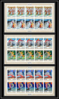 Manama - 3040d/ N° 618/623 A Jeux Olympiques Olympic Games Sapporo 72 Overprint Rotary Feuille Complete (sheet) ** MNH  - Rotary Club