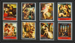 Manama - 3006/ N° 1248/1255 B Argent Rubens Peinture Tableaux Paintings Pinakothek Munich ** MNH  - Manama