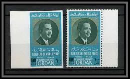 Jordanie (kingdom Of Jordan) - 3192/ Hussein + Non Dentelé Imperf ** MNH - Jordanie
