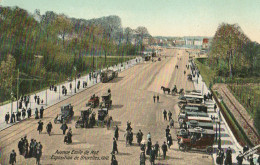 Bruxelles.   -   Avenue Emile De Mot.   -   Exposition De Bruxelles  1910 - Expositions Universelles