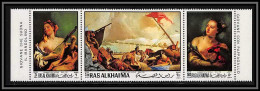 Ras Al Khaima - 504c/ N° 369/371/373 Peinture Tableaux Paintings Tiepolo Neuf ** MNH  - Religie