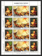 Ras Al Khaima - 504a/ N° 369/371/373 Peinture Tableaux Paintings Tiepolo Neuf ** MNH Feuille Sheet - Ras Al-Khaima