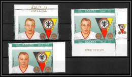 Manama - 5030/ N°143 A Uwe Seeler Perf Error Piquage Déplacé German Football Soccer Neuf ** MNH - Other & Unclassified