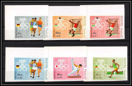 Manama - 5007a/ N°346/351 B Jeux Olympiques (olympic Games) 1964/1968/1972 ** MNH Non Dentelé Imperf - Summer 1972: Munich