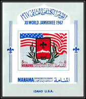 Manama - 5006/ Bloc 37 World Scouts Jamboree Farragut Usa 1967 Neuf ** MNH - Unused Stamps