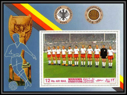 Manama - 3493/ N°27 A Football Soccer German Allemagne Germany RFA National Team Neuf ** MNH - Manama