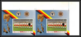 Manama - 3492/ N°27 B Non Dentelé Imperf PROOF Printing Football Soccer German National Team Neuf ** MNH - Manama
