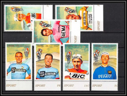 Manama - 3478b/ Bloc N°134/140 A Cycling Cyclisme Velo 1969 Anquetil Janssen Merckx Neuf ** MNH  - Wielrennen