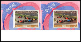 Manama - 3473c Bloc N°33 A Motor Racing Driver F1 Race Printing Proof épreuve D'impression ** MNH Voiture Cars Ferrari - Auto's