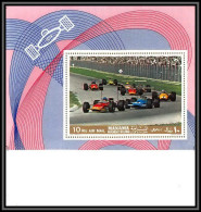 Manama - 3473 Bloc N°33 A Motor Racing Driver F1 Race Printing Proof épreuve D'impression ** MNH Voiture Cars Ferrari - Manama