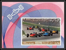 Manama - 3471/ Bloc N°33 B Motor Racing Driver F1 Race Non Dentelé Imperf Neuf ** MNH Voiture (Cars)  - Voitures